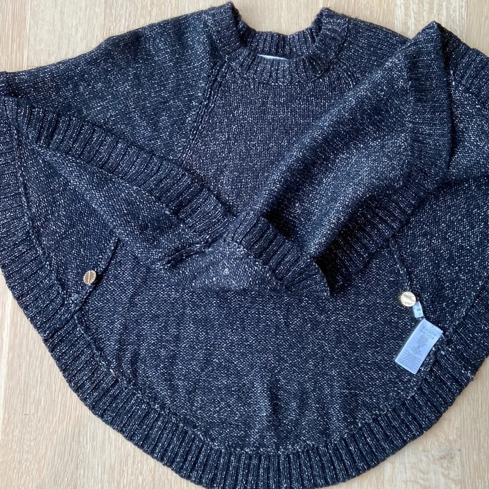 Michael Kors Knit Poncho - Picture 6 of 14